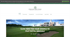 Desktop Screenshot of greencardgolf.com