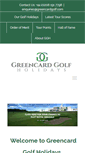 Mobile Screenshot of greencardgolf.com